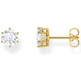 Thomas Sabo - H2301-414-14 - Oorbellen - Sparkling Gold - Gerecycled Zilver - 18 Karaat