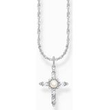 Thomas Sabo - KE2296-167-14 - Ketting - Wit - Gerecycled Zilver - 40-45cm