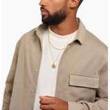 Thomas Sabo - Halsketting - Geel Goud Verguld - Gerecycled Zilver - 53 cm