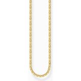 Thomas Sabo - Halsketting - Geel Goud Verguld - Gerecycled Zilver - 53 cm