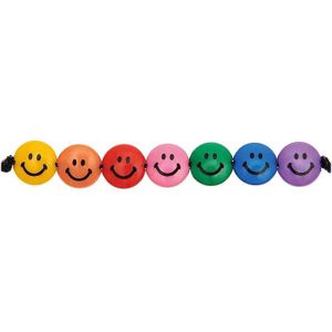 Rico Design Kawaii smiley rainbow klein 023