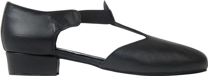 Griekse Sandalen Rumpf 1312 | Dansschoenen Dames | Greek Sandal | Jazz, Charakter, Balboa, Swing, Salsa Dans Schoenen | Zwart Leer | Maat 41, UK 7