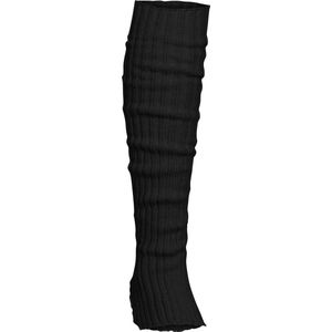 Beenwarmers Ballet Zwart | Meisjes en Dames | Dans & Sport Legwarmers | met Hielgat | Acryl | Rumpf | 60 CM