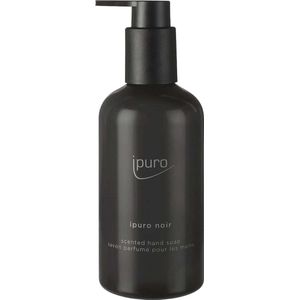 Ipuro - Classic NOIR - Handzeep - 250 ml - Veganistisch - Zwarte Zeepdispenser