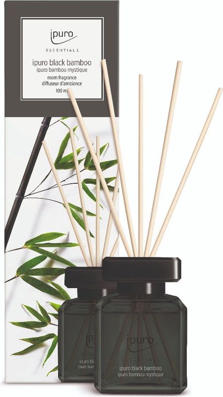 Ipuro Geurstokjes Essentials Black Bamboo 100 ml