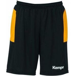 Kempa Shorts Tribute, zwart/oranje, L