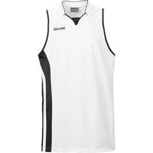 Spalding Tank Top - Wit/ Zwart - Maat XXL (voor lange mannen)