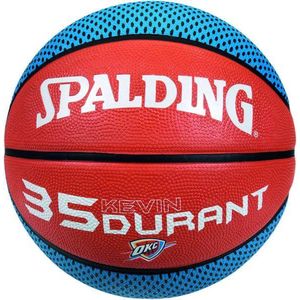 Spalding Basketbal NBA Kevin Durant OKC Thunder Rood blauw maat 7