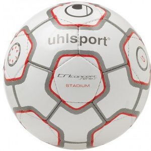 uhlsport TC Stadium voetbal, wit/antraciet/rood, 4, 100150202