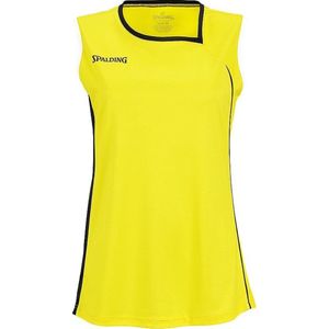 Spalding 4Her 2 Basketbalshirt Dames - Yellow / Black / White | Maat: 36