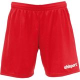 Uhlsport - Center Basic - Korte Broek - Rood - 100% Polyester