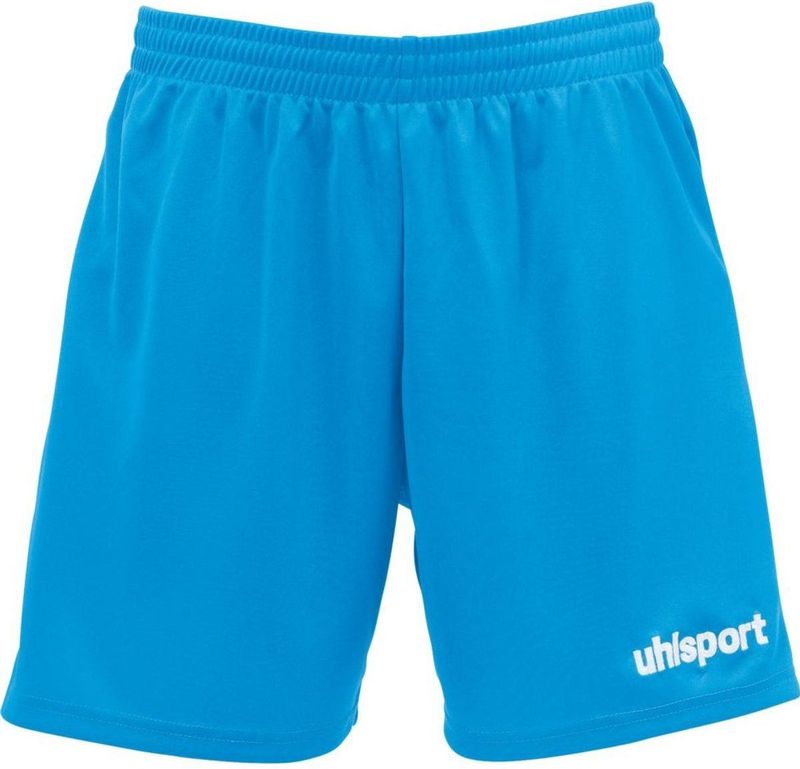 Uhlsport - Center Basic Short - Korte Broek - Cyaan - 100% Polyester