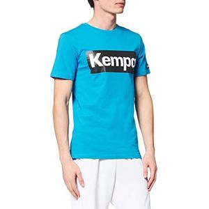 Kempa Promo T-shirt rood, Royal Blauw