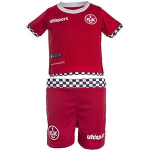 uhlsport FCK Mini Kit 15/16, chilirood/wit, 92/98