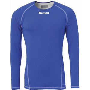 Kempa - Attitude - Compressie T-shirt - Zwart - 88% Polyester, 12% Elastaan