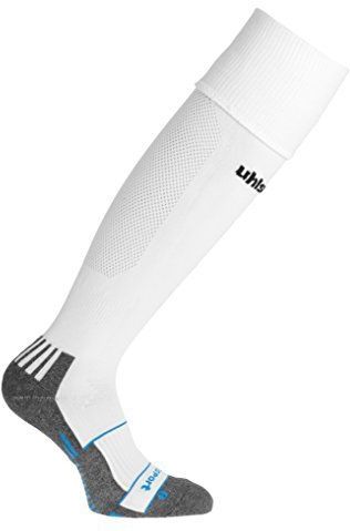 Uhlsport Team Pro Voetbalkousen - Wit / Zwart | Maat: 41-44