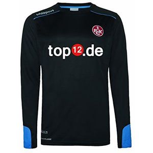 Uhlsport Heren FCK GK TOWER TRIKOT LA 16/17, zwart/energieblauw, L