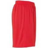 Uhlsport - Center Basic Short - Korte Broek - Rood / Wit - Polyester