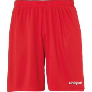 Uhlsport - Center Basic Short - Korte Broek - Rood / Wit - Polyester