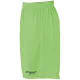 Uhlsport Center Basic Short Kinderen - Flash Groen / Zwart | Maat: 116