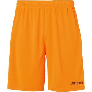 Uhlsport Center Basic Short Kinderen - Fluo Oranje / Zwart | Maat: 140