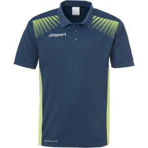 Uhlsport - Goal - Poloshirt - Zwart-Limoen Geel - Katoen
