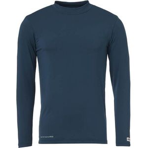 Uhlsport - Distinction Colors - Baselayer Thermoshirt - Petrol - Ademend en Vochtafvoerend Materiaal