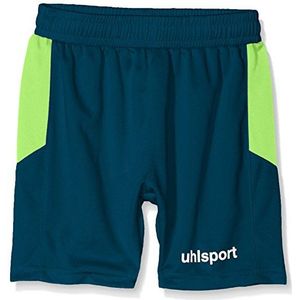 uhlsport goal heren shorts, petrol/groen flash