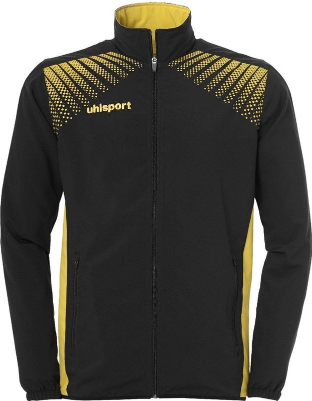 Uhlsport - Goal Präsentationsjacke - Zwart/Limonengelb - 100% Polyester