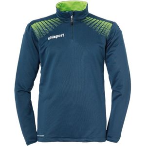 Uhlsport - Goal Sweatshirt - Met Halve Rits - Zwart - 100% Polyester