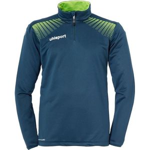 Uhlsport Goal 1/4 Zip Top Petrol-Flash Groen