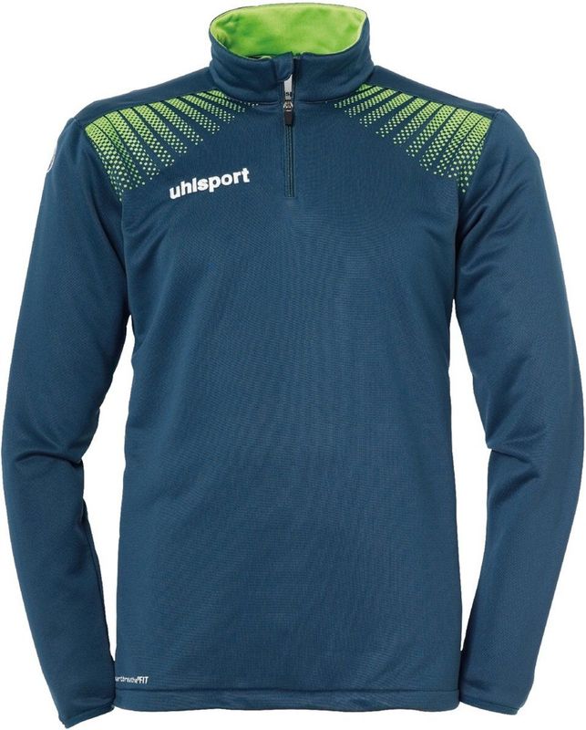 Uhlsport Goal 1/4 Zip Top Petrol-Flash Groen