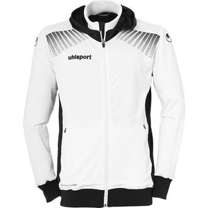 Uhlsport - Goal Tec Hoodie - Donker Grijs-Zwart - Polyester-Elasthaan