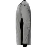 Uhlsport Goal Keepersshirt Kind Donker Grijs Melange-Zwart6