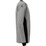 Uhlsport Goal Keepersshirt Kind Donker Grijs Melange-Zwart6