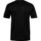Kempa Poly Sportshirt performance - Mannen - zwart
