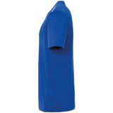 Kempa - Poly - Sportshirt - Blauw - Vochtafdrijvend, Sneldrogend, Ronde Hals, 100% Polyester