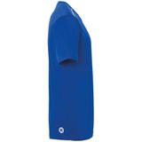 Kempa - Poly - Sportshirt - Blauw - Vochtafdrijvend, Sneldrogend, Ronde Hals, 100% Polyester