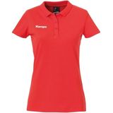 Kempa - Poloshirt - Rood - 60% Polyester, 35% Katoen