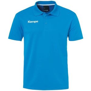 Kempa Poly Poloshirt Kempa Blauw