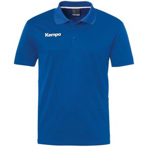 Kempa Poly Poloshirt Royal Blauw