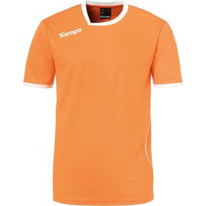 Kempa - T-shirt - Oranje - Wit - 100% Polyester