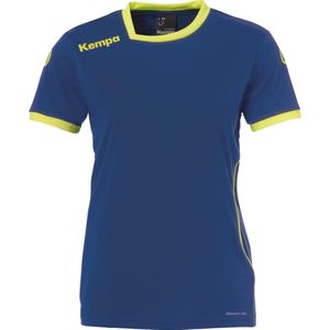 Kempa - Curve - Dames Maillot - Contrasterende Kraag - 100% Polyester