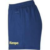 Kempa Curve - Short - Diep Blauw-Fluor Geel - Getailleerd