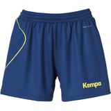 Kempa Curve - Short - Diep Blauw-Fluor Geel - Getailleerd