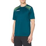 Uhlsport Goal T-Shirt - Petrol / Flashgreen | Maat: M