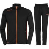 Uhlsport - Essential Classic - Trainingspak - Zwart - Fluo Oranje