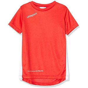 Uhlsport Essential  Sportshirt - Maat 128  - Unisex - rood/wit