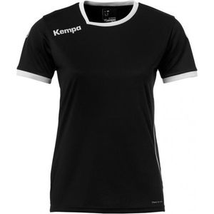 Kempa - Curve Shirt - Sportshirt - Zwart-Wit - Dames
