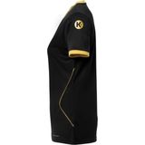 Kempa Curve Shirt Dames Zwart-Goud